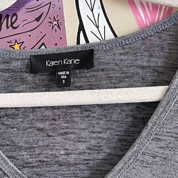 Women's Metallic Style Karen Kane Tunic - Picture 2 of 4